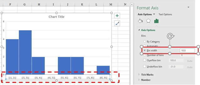 change histogram bins in excel change histogram bins in excel